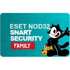 Антивирус ESET NOD32 Smart Security FAMILY 3 ПК