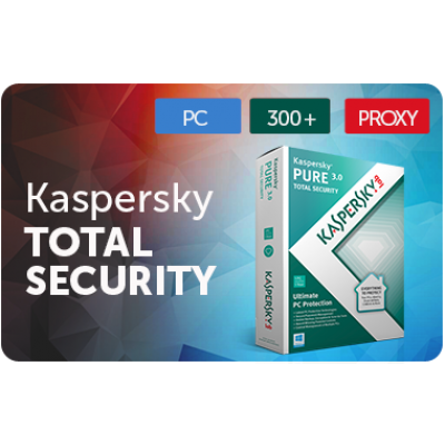 Код Kaspersky Total Security Plus Активация через Proxy VPN (Pure)